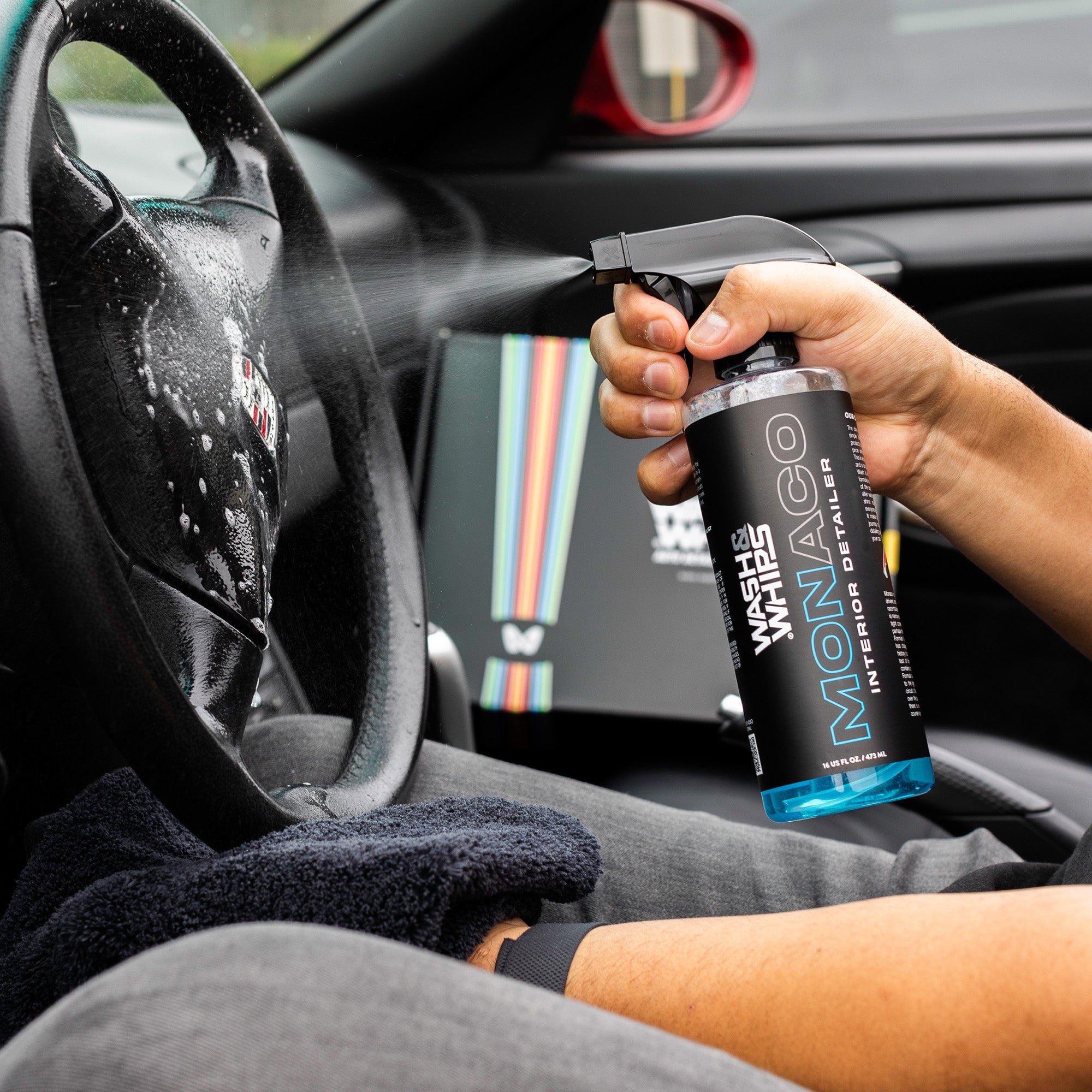 WASH&WHIPS 3-Step Total Car Care System