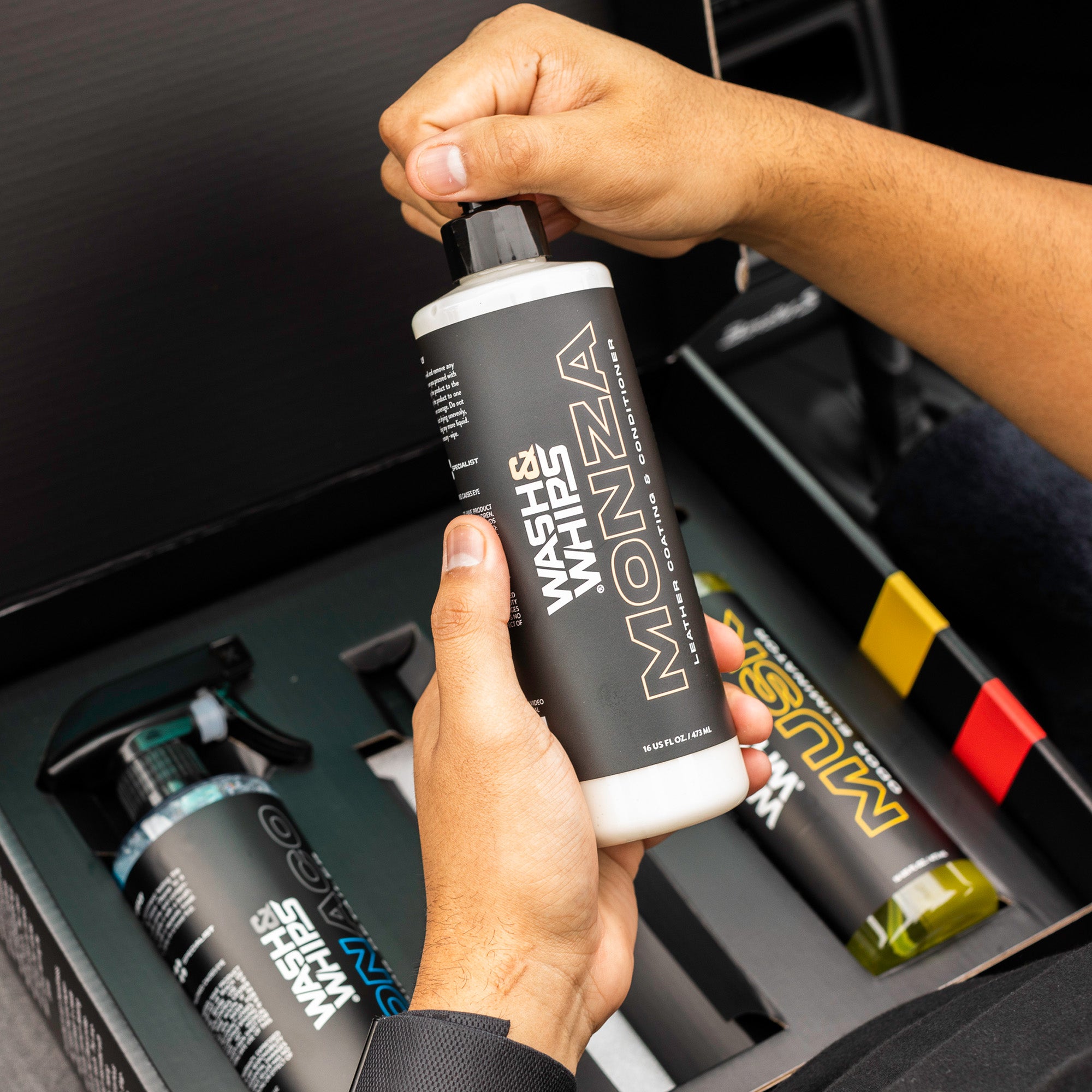 WASH&WHIPS 3-Step Total Car Care System