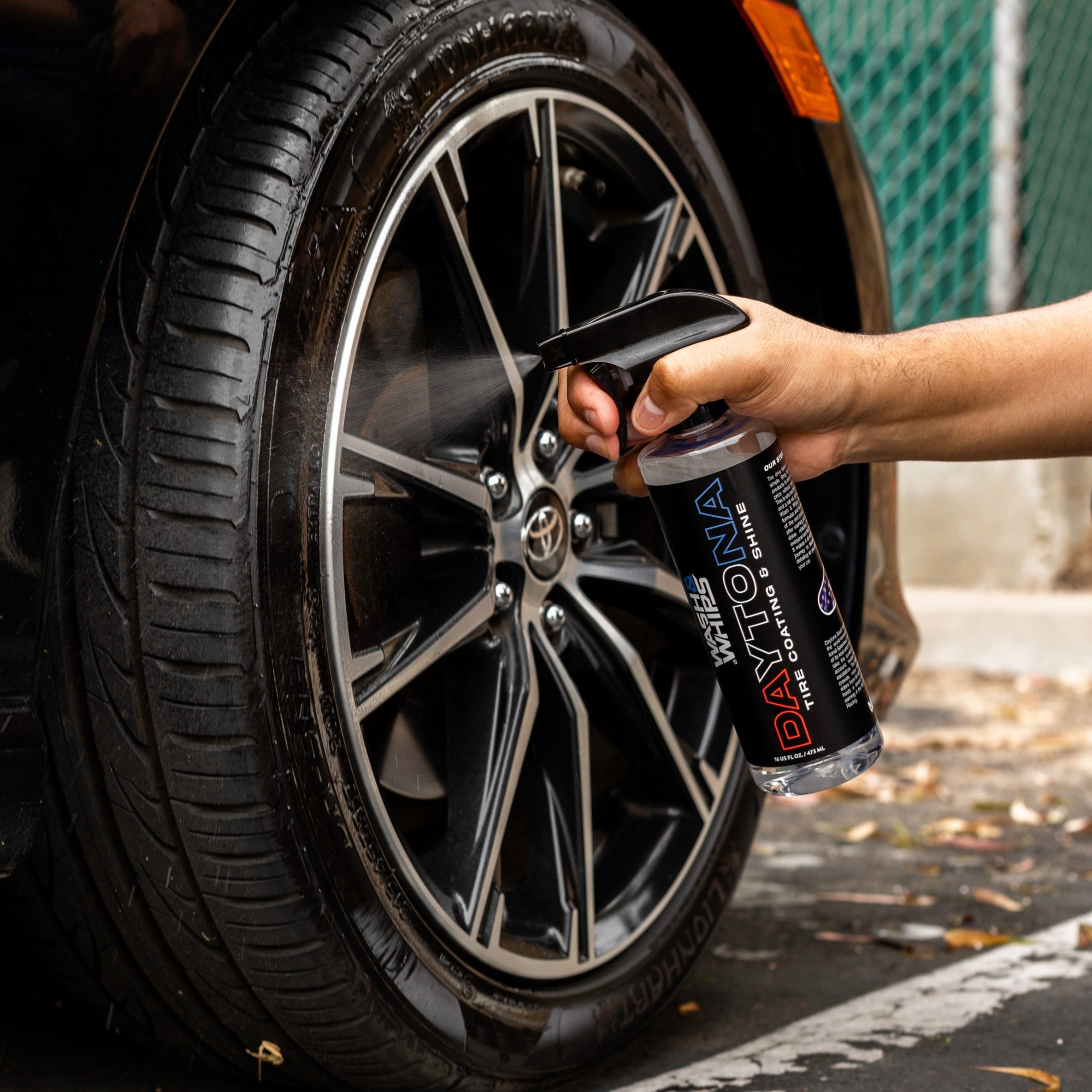 WASH&WHIPS SEAL - Seal & Shine Kit (Step 3) Ceramic Spray, Tire Shine, Rubber & Trim Shine