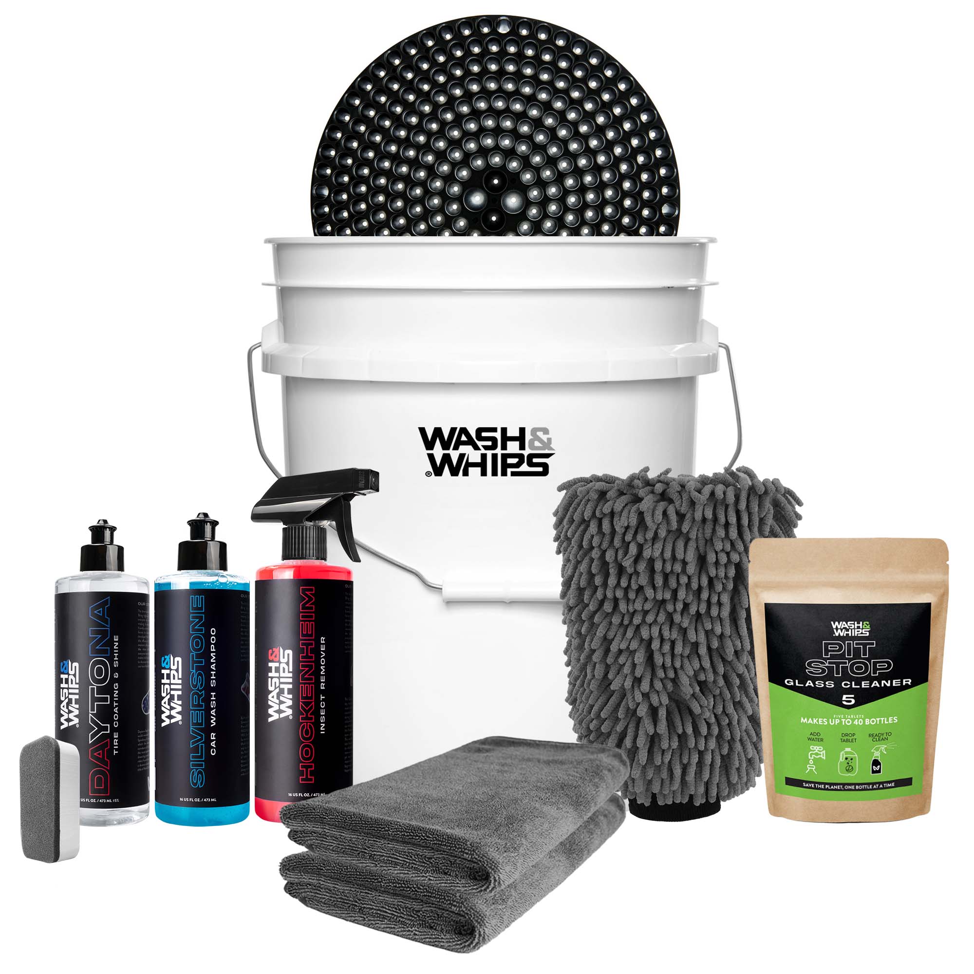 WASH&WHIPS Exterior Car Wash Kit