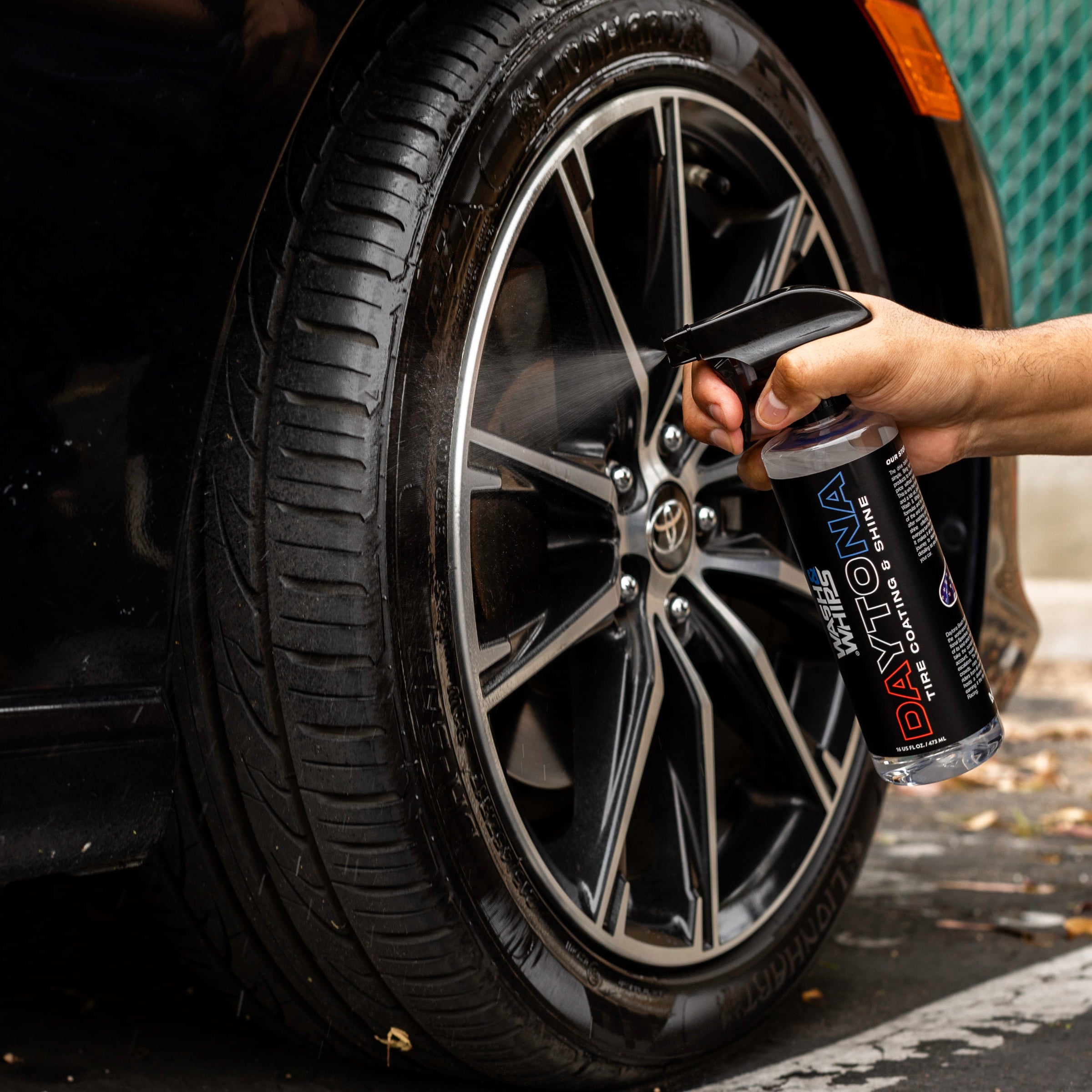 WASH&WHIPS Wheel & Tire Wash & Shine Kit - $48 Value